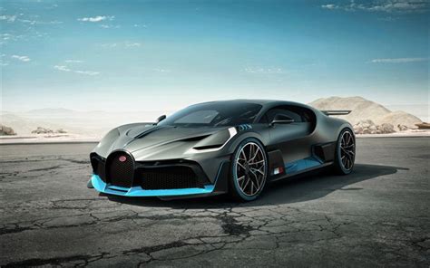 Download wallpapers Bugatti Divo, 2019, 4k, black hypercar, luxury car, newest Bugatti, supercar ...