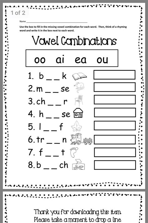 Phonics Worksheets 2nd Grade