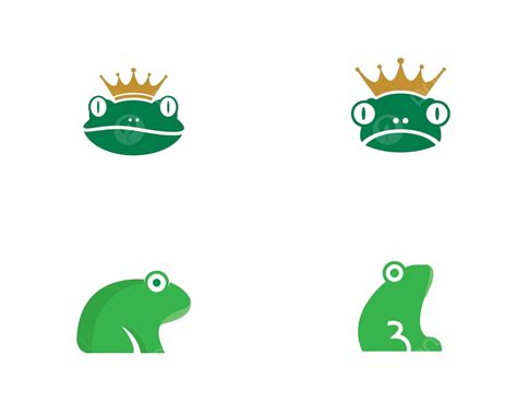 Frog Logo Template Art Business Silhouette Vector, Art, Business ...