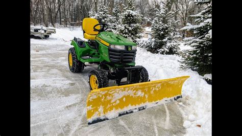 John Deere Lawn Tractor Plow Attachment