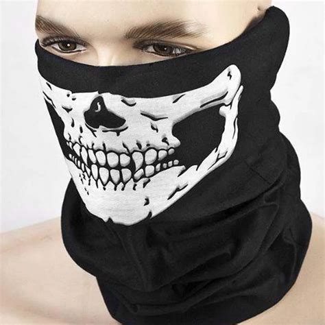 Halloween Scary Mask Festival Skull Masks Skeleton Outdoor Motorcycle Bicycle Multi Masks Scarf ...