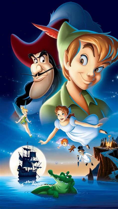 Peter Pan Movie Characters Wallpapers - Wallpaper Cave