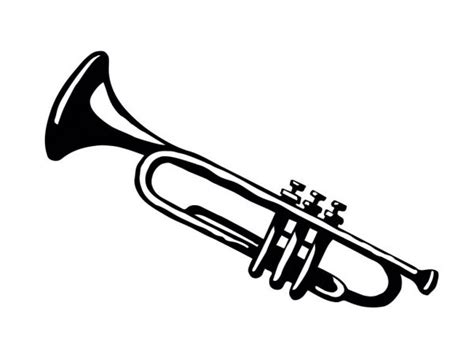 Vector Sketch Trumpet — Stock Vector © nikiteev #42907595