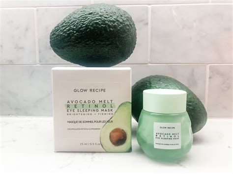 Glow Recipe Avocado Melt Retinol Eye Sleeping Mask | Beauty Rumor