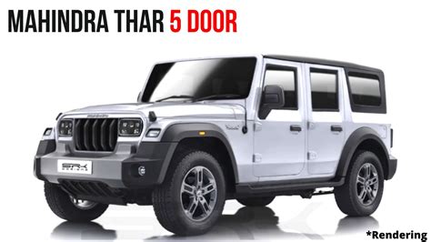 Upcoming 5-Door Mahindra Thar - 5 Things We Expect