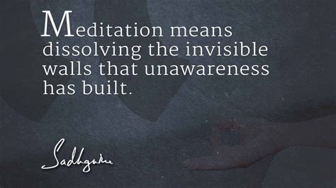 Sadhguru's Quotes on Meditation