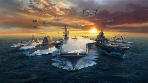 Modern Warships official Art | See