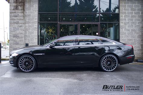 Jaguar XJ with 22in Lexani LF712 Wheels exclusively from Butler Tires ...