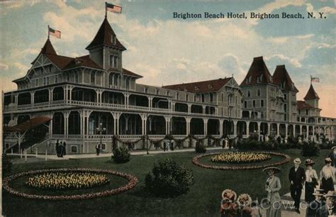 Brighton Beach Hotel New York Postcard