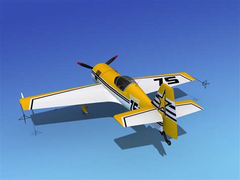 sukhoi su-26 aerobatics 3d model