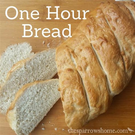 One Hour Bread: Fast & Easy Italian Bread Recipe - The Sparrow's Home