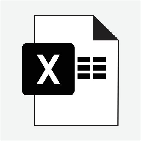 MS Excel file Formats Icon Vector Free Download 20126601 Vector Art at ...