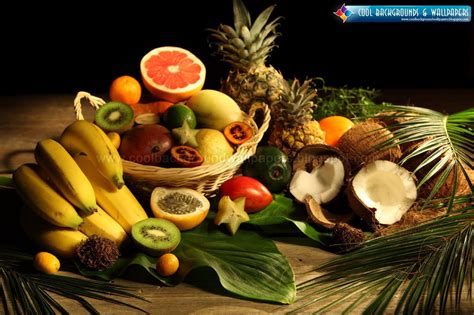 Tropical Fruit Wallpapers - Top Free Tropical Fruit Backgrounds ...