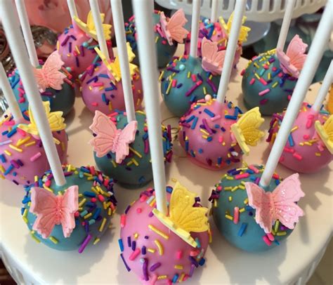 butterfly cake pops | Rock Star Pastries