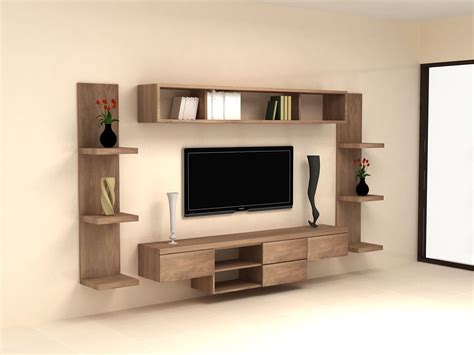 Wall Mounted Tv Design In Living Room - rishabhkarnik