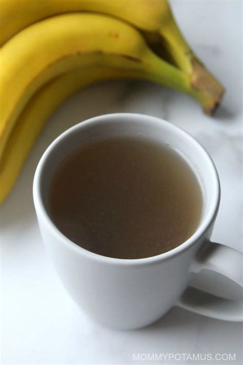 How To Make Banana Tea For Restful Sleep