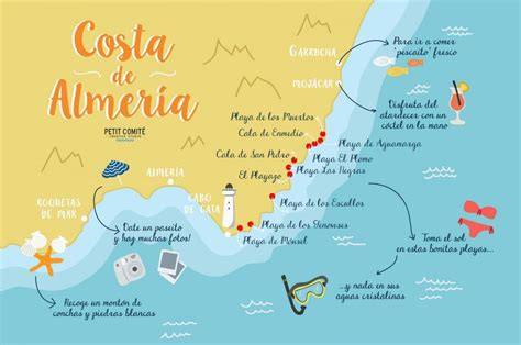 costa almeria map – SpainSavvy