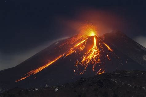 Mount Fuji Eruption