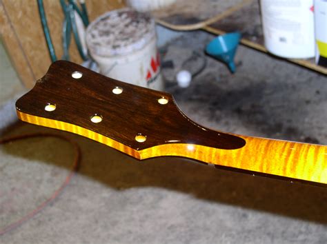 Guitar Neck Repair On An Archtop Guitar