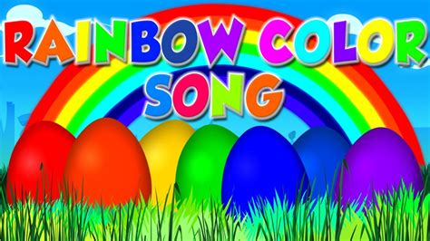 Rainbow Song Learn Colors Learn Colours In English I