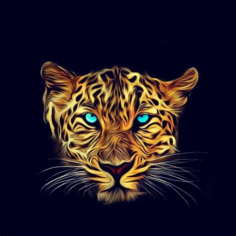 neon tiger by AnasBak on DeviantArt