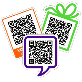 QR Code Stickers & Labels - Custom Code Generator