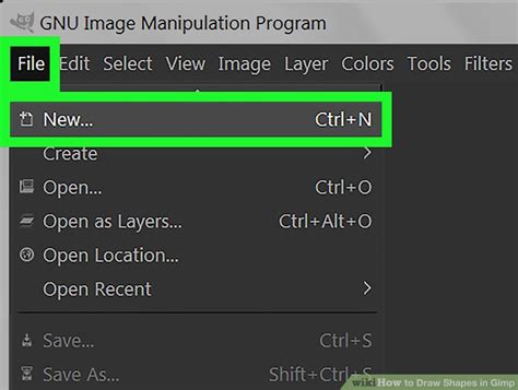 How to Draw Shapes in Gimp: 9 Steps (with Pictures) - wikiHow