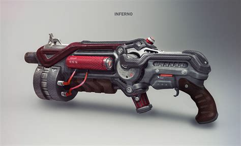 Weapons Concept Art - Project Yggdrasil, Miroslav Petrov on ArtStation ...