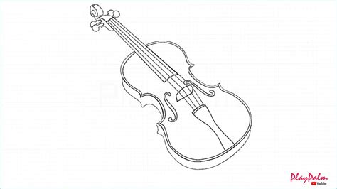 Simple Violin Drawing Some examples of stradivari violin scroll drawings from violin journals ...