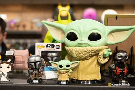 Toy Fair: Funko Reveals Up-Close Look at Baby Yoda POPs