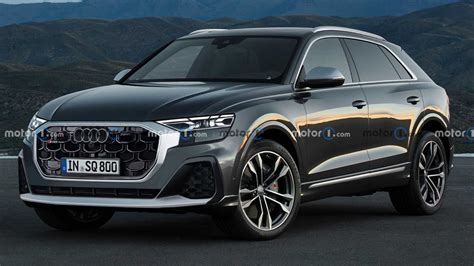 Audi Q8 Facelift Rendered With Refreshed Front Fascia