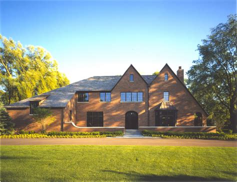 Brick Tudor - Traditional - Exterior - Chicago - by Stuart Cohen & Julie Hacker Architects LLC ...