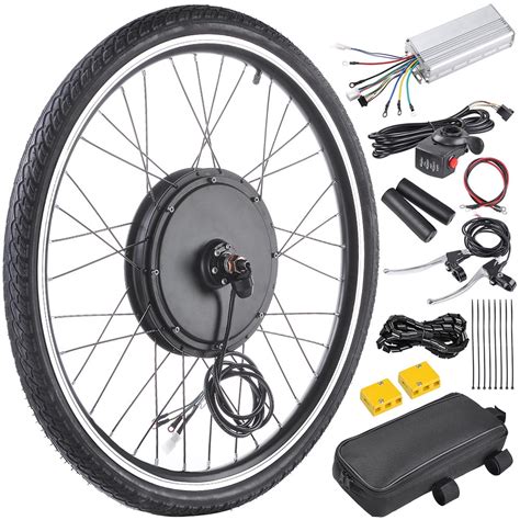 48V1000W 26" Front/Rear Wheel Electric Bicycle Motor Kit E-Bike Conversion Kit | eBay