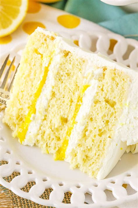 easy lemon curd cake recipe