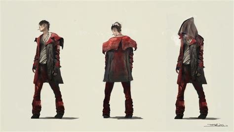 Dmc devil may cry dante concept art - rhinoinput