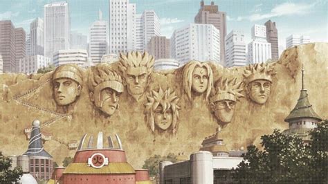 Naruto Hokage Monument