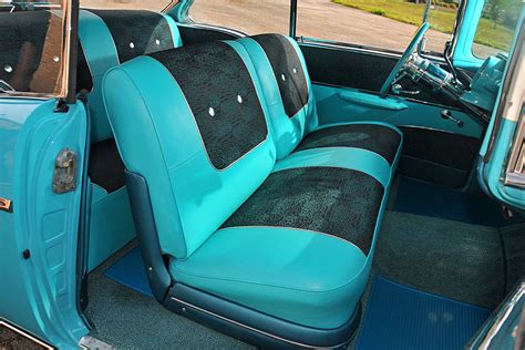 1957 Chevy Belair Seat Covers - Velcromag