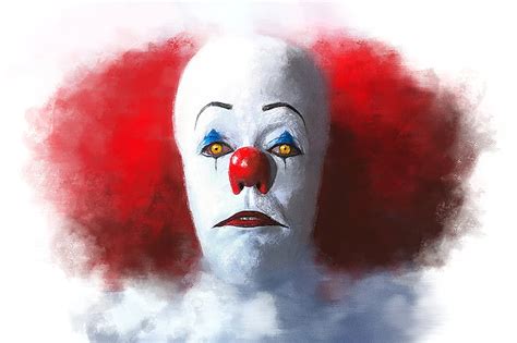 HD wallpaper: Movie, It (1990), Artistic, It (Movie), Painting, Pennywise (It) | Wallpaper Flare