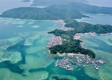 Plane Views: Kota Kinabalu, Sabah, Malaysia