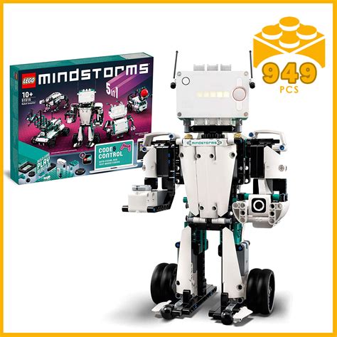 LEGO Mindstorms EV3 Robot Kit 51515 Inventor Robotics Kit, 5-in-1 App ...