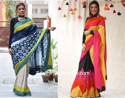 Trendy Summer Sarees by Rust Orange – South India Fashion