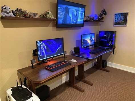 9 RGB Gaming Desks & A DIY Guide for RGB Gaming Setup, led gaming - okgo.net