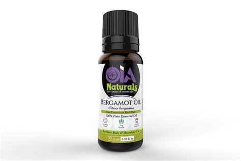 Bergamot Oil (Citrus Bergamia) - Oia Naturals