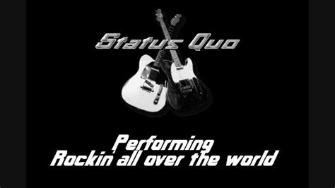 Status Quo - Rockin' All Over The World (Lyrics) Chords - Chordify