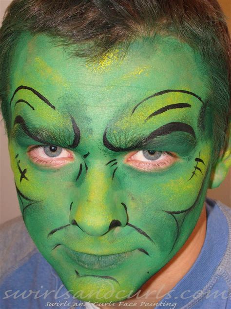 Hulk Face Paint