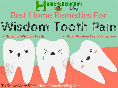 Wisdom Tooth Pain: 11 Proven Home Remedies for Fast Pain Relief - Home Remedies Blog