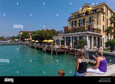 Hotel Sirmione, Sirmione, Lake Garda, Italy Stock Photo: 68552240 - Alamy