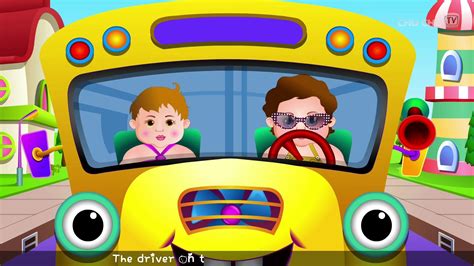 Wheels on the bus go round and round rhyme popular nursery rhymes and songs for children – Artofit