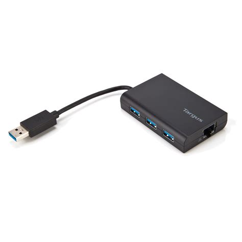 Targus USB 3.0 Hub With Gigabit Ethernet