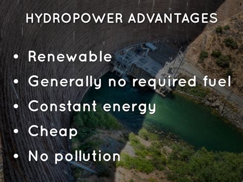 Hydropower Disadvantages by James Davenport